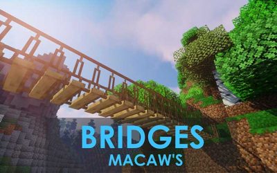 Macaw’s Bridges Mod para Minecraft 1.21, 1.20.1, 1.18.2 y 1.12.2