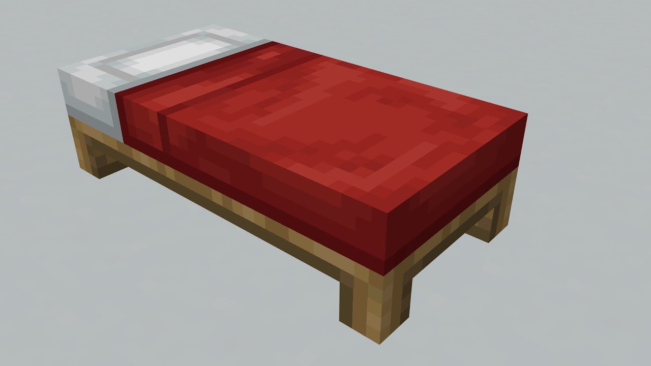 Cómo hacer una cama en Minecraft