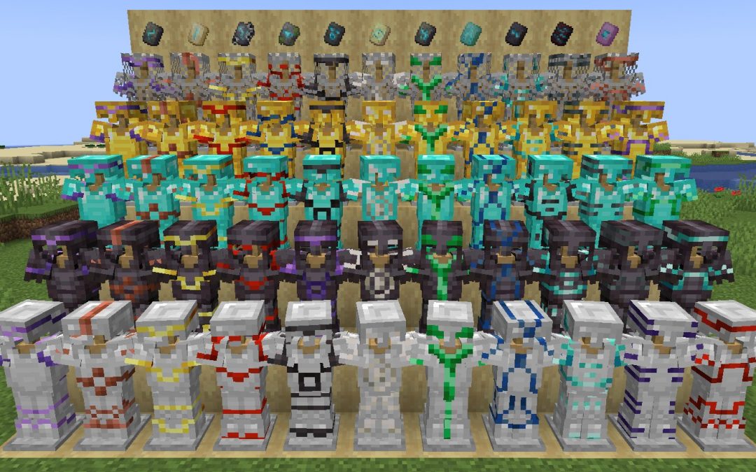 Dónde encontrar todos los adornos de armadura en Minecraft