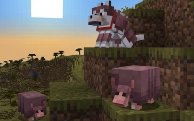 Descubre las Novedades del Armadillo en Minecraft: ¡Un Amigo duro y una Nueva Defensa para tu Lobo!