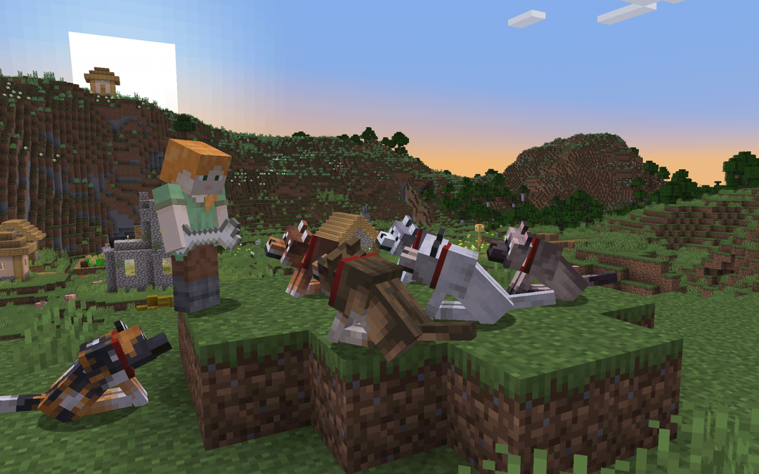 ¡Nuevos lobos en Minecraft!