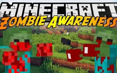 Zombie Awareness Mod para Minecraft